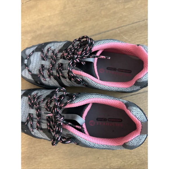 NEW Merrell Siren Sport 2 Hiking Shoes Women's 8.5 Black Gray Trail Trek Vibram - Picture 4 of 9